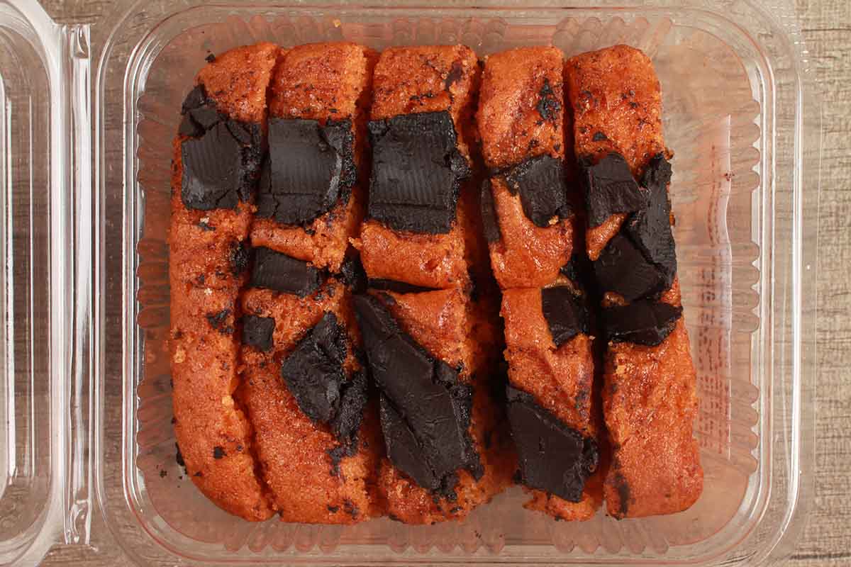 Eggless Orange Dark Chocolate Cake 200 Gm