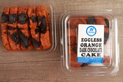 Eggless Orange Dark Chocolate Cake 200 Gm