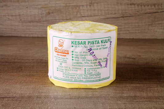 Kesar Pista Kulfi Slice 450 Gm