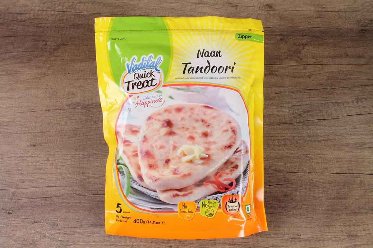 Vadilal Tandoori Naan 400Gm
