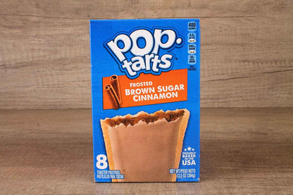 Kelloggs Pop Tarts Frosted Brown Sugar Cinnamon 384 Gm