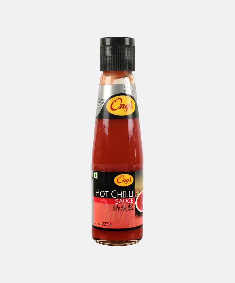 Ongs Hot Chilli Sauce 227 Gm