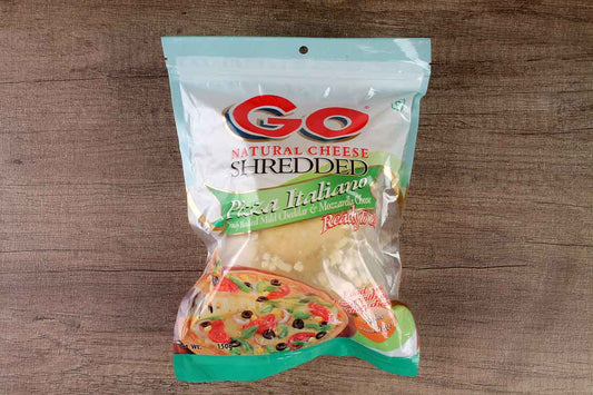 Go Shredded Pizza Italiano Cheese 150 Gm