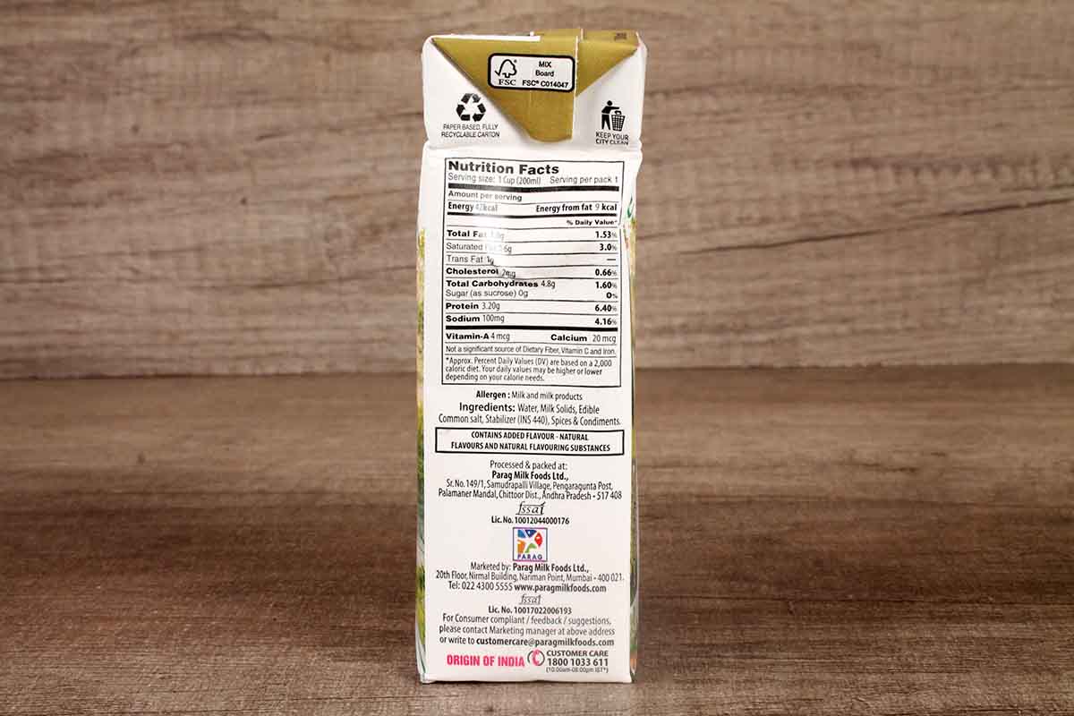 Go Butter Milk Masala Chhas 200 Ml
