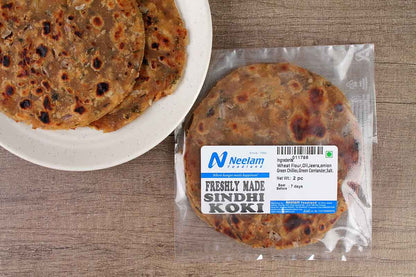 Freshly Made Sindhi Koki 2 Pc