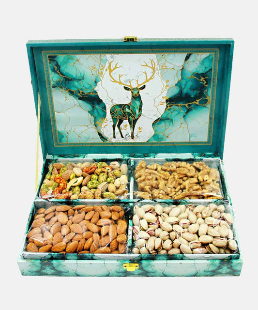 Raindeer Dryfruit Box