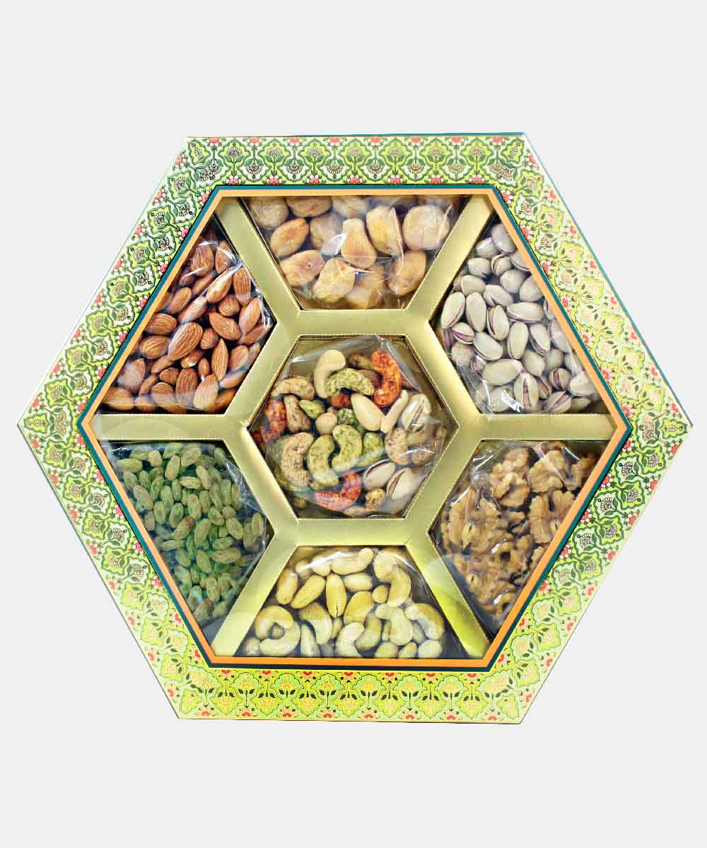 Royal golden dry fruit Box