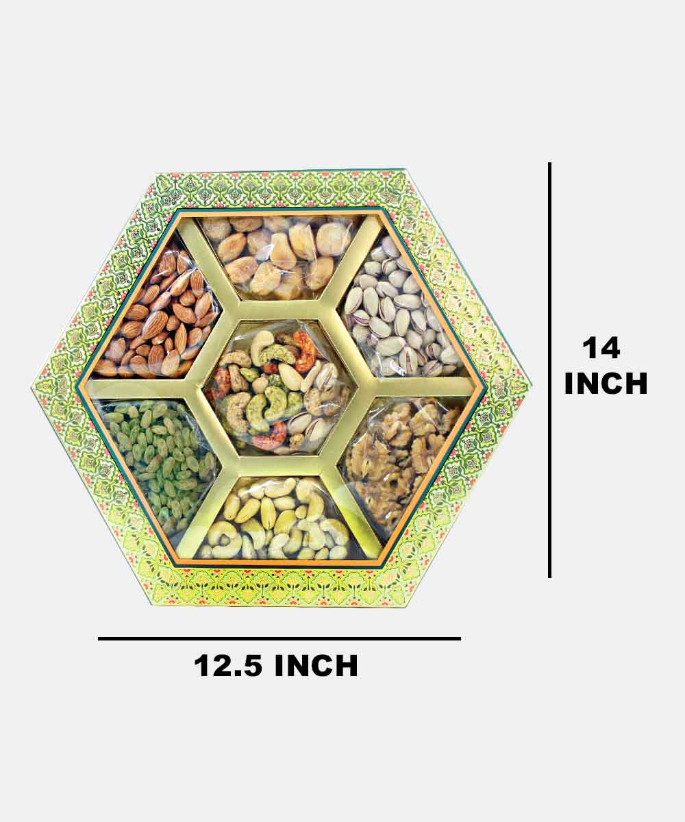 Royal golden dry fruit Box