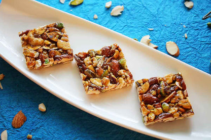 Stevia Kaju Badam Pista Chikki Sweet 500 Gm