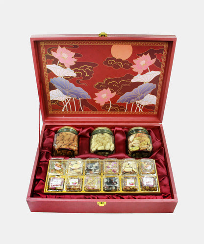 Red Dry Fruit Sweet Box