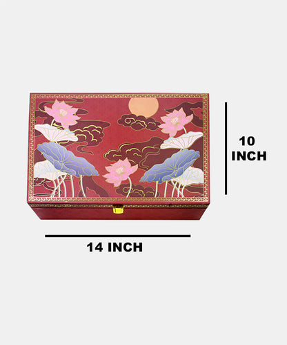Red Dry Fruit Sweet Box