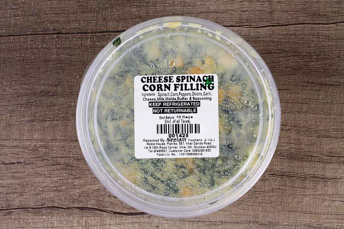 Cheese Spinach Corn Filling 180 Gm