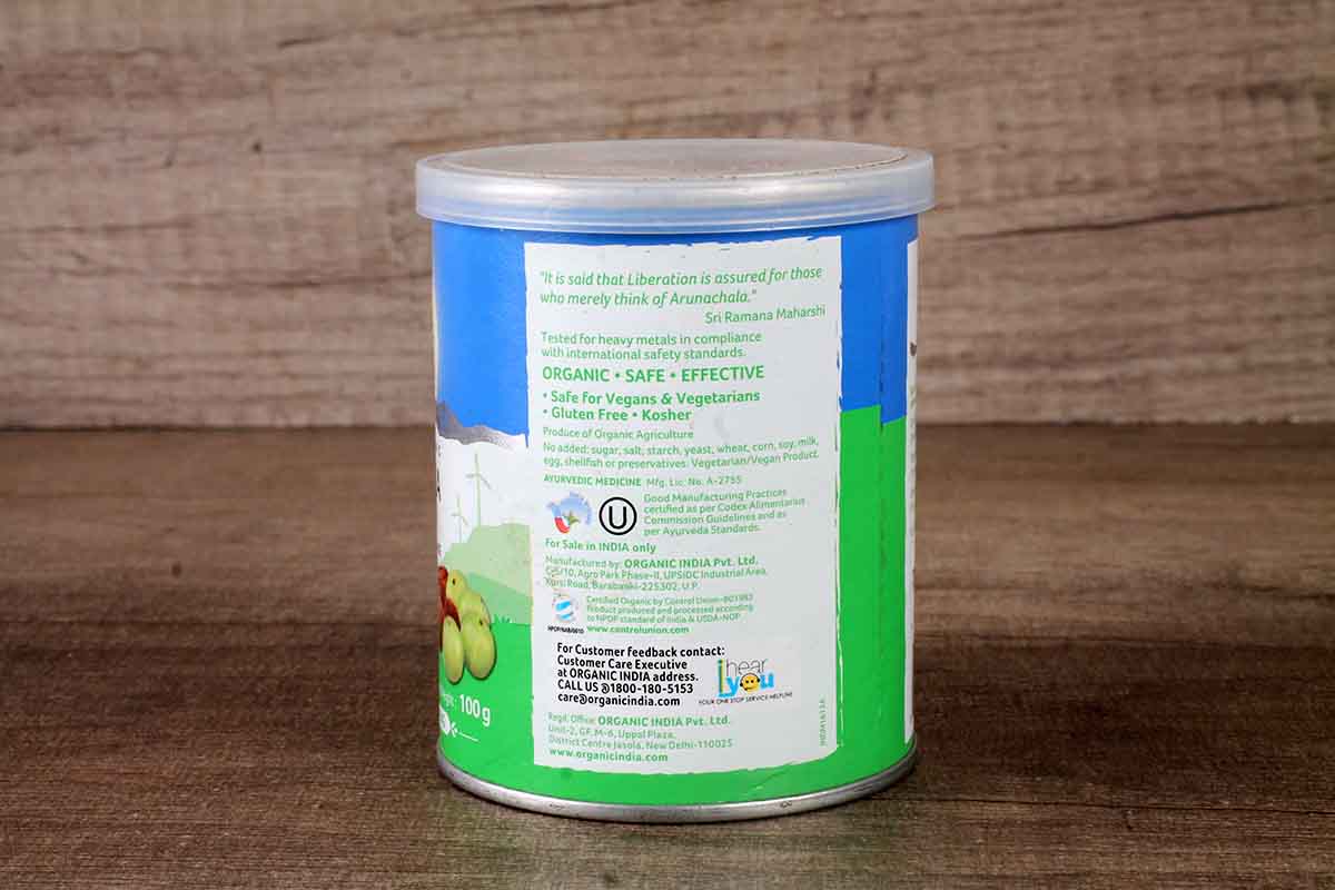 Organic India Triphala Powder 100 Gm