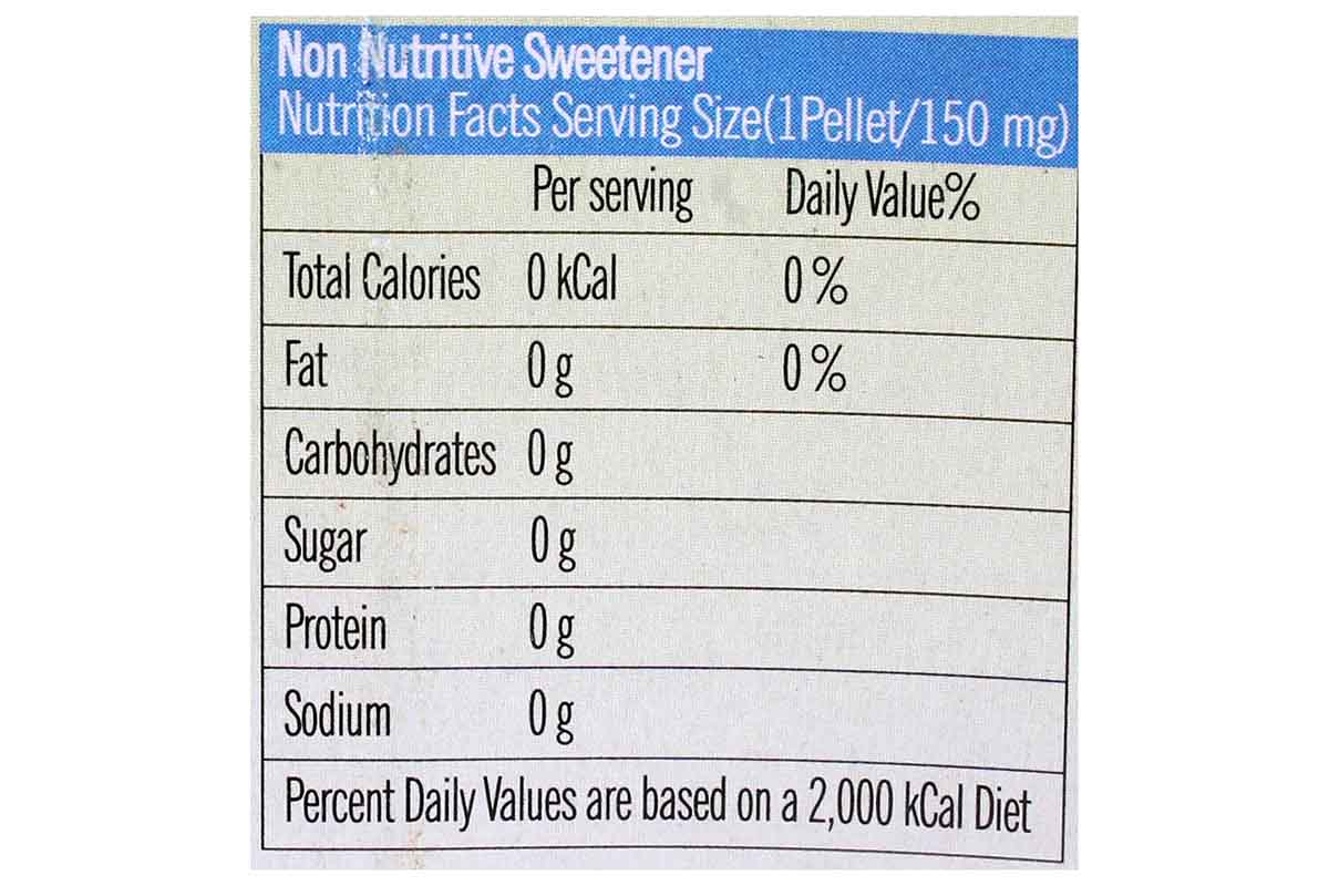Naturally Sweet Steviocal Zero Diet Tablet 15 Gm
