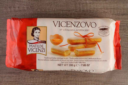 Vicenzovo Italian Ladyfinger Cookies 200 Gm