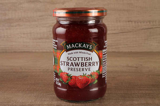 Mackays Scottish Strawberry Preserve Jam 340 Gm