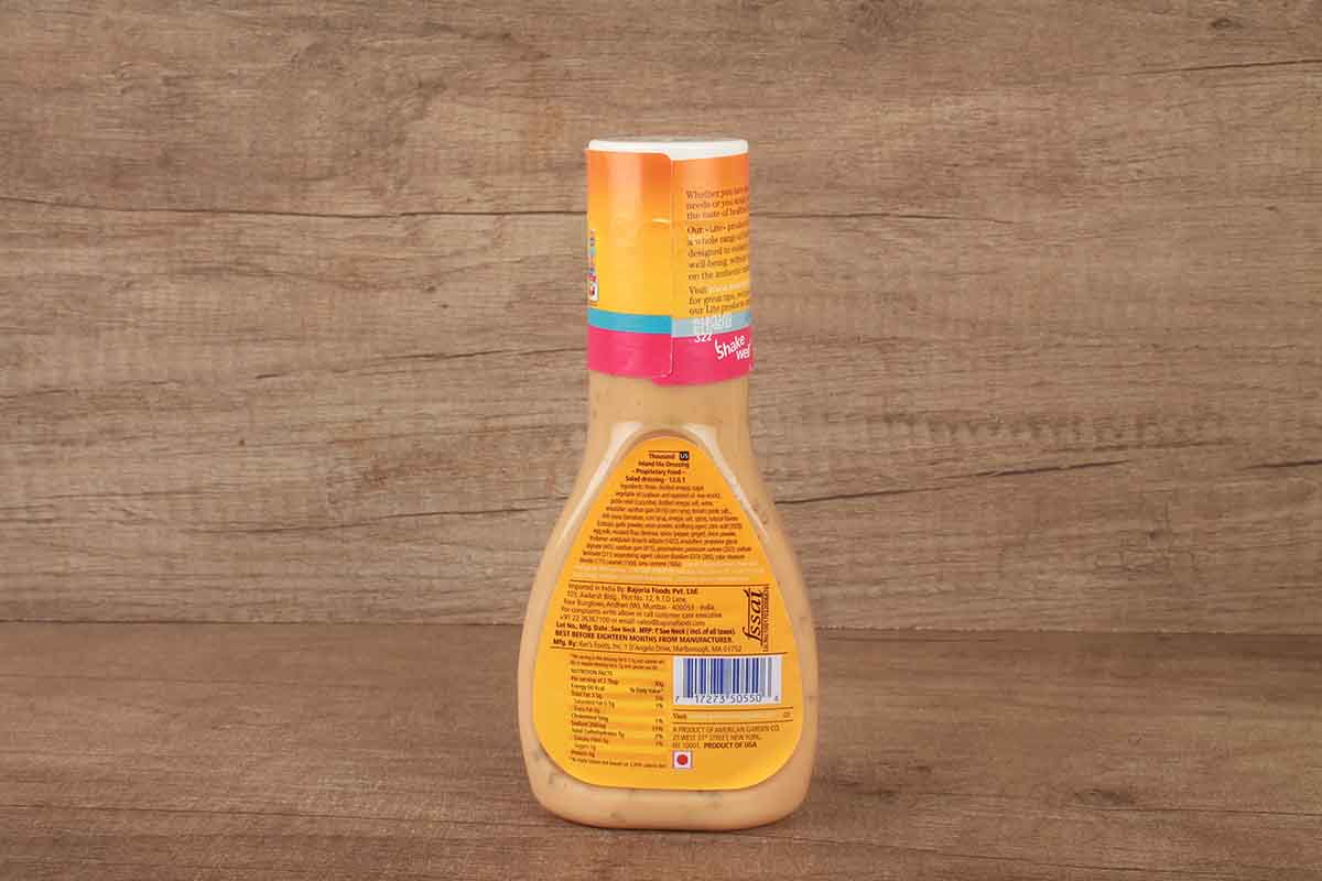 American Garden Thousand Island Dressing & Dip Lite 267 Gm