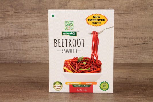 Nutra Hi Gluten Free Beetroot Spaghetti 114 Gm