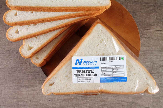 White Triangle Bread 8 Pc 300 Gm