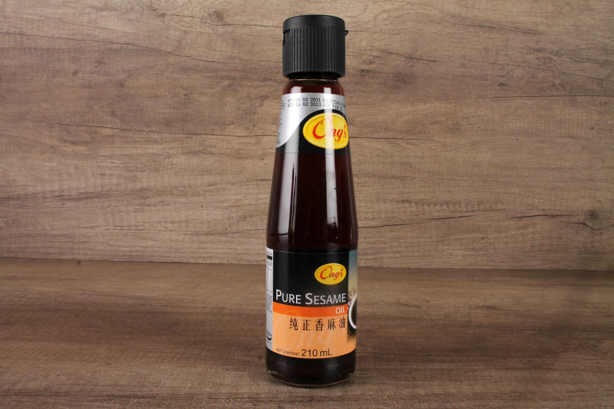 Ongs Pure Sesame Oil 210 Gm