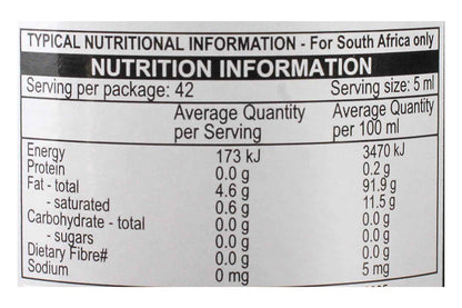 Ongs Pure Sesame Oil 210 Gm