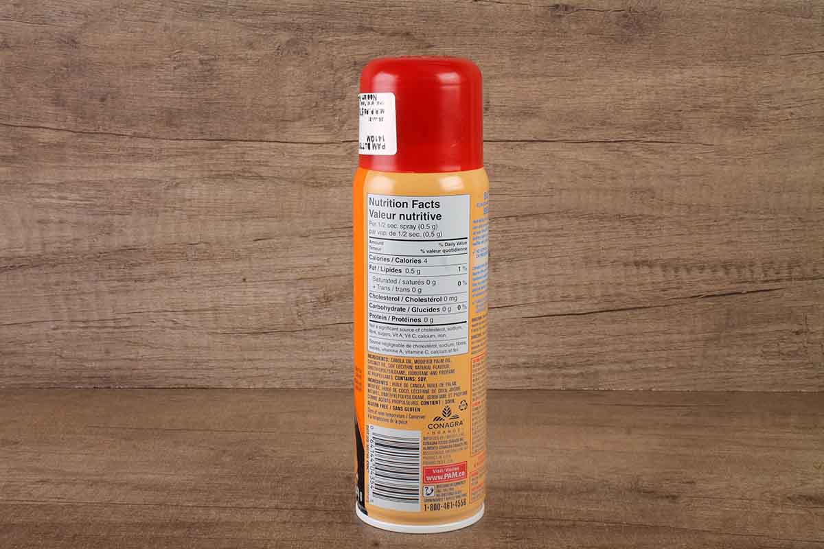 Pam Butter Cooking Spray 141 Gm
