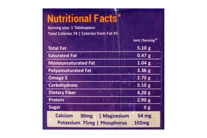 Health Cold Milled Flaxseed Powder 150 Gm 10 Pc