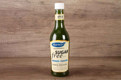 Newtrition Lemon Pudina Sugar Free Syrup 500 Ml