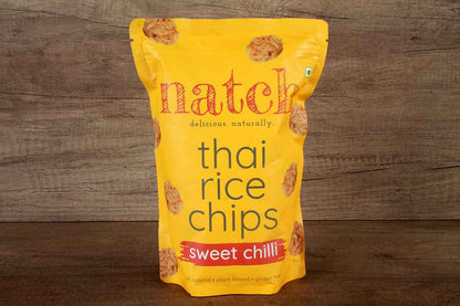 Natch Sweet Chilli Thai Rice Chips 100 Gm