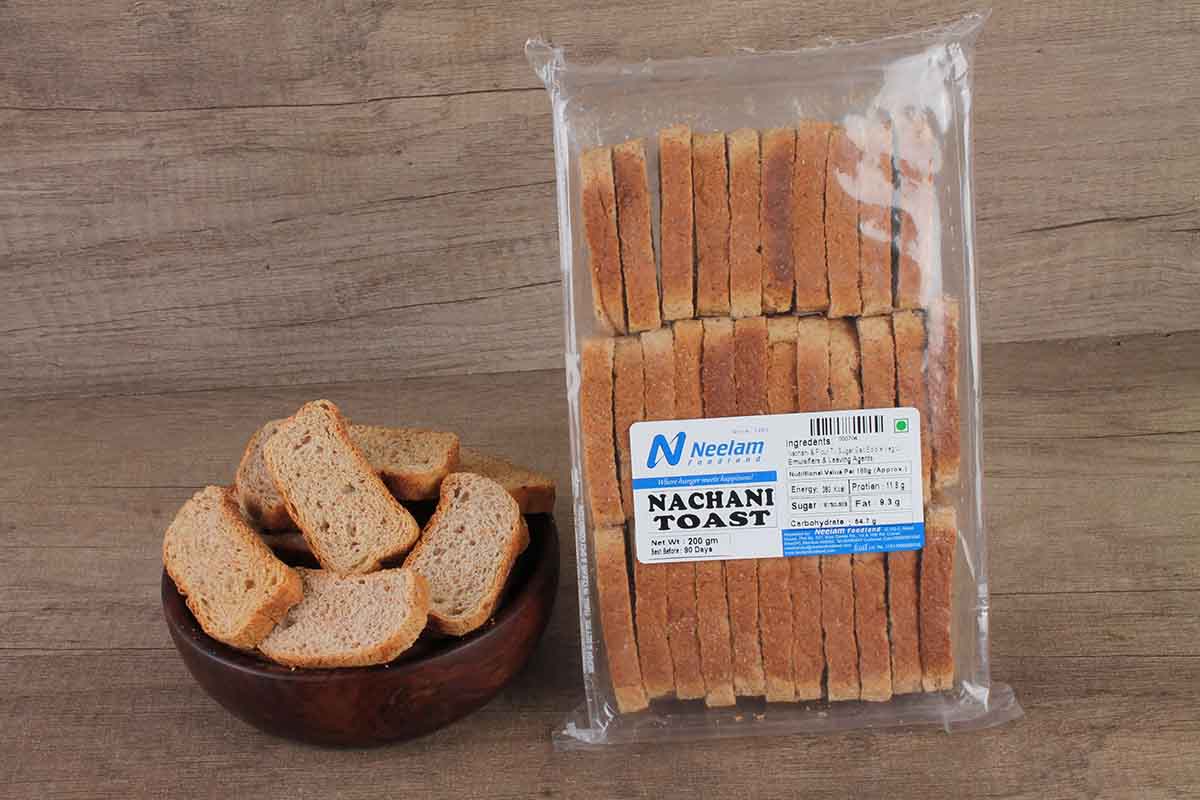 Nachani Toast 200 Gm - Neelam Foodland Mumbai