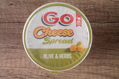 Go Cheese Spread Olive Herbs 200 Gm