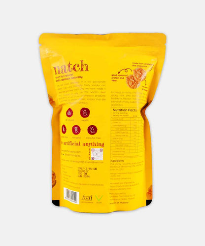 Natch Thai Rice Chips Barbeque 100 Gm