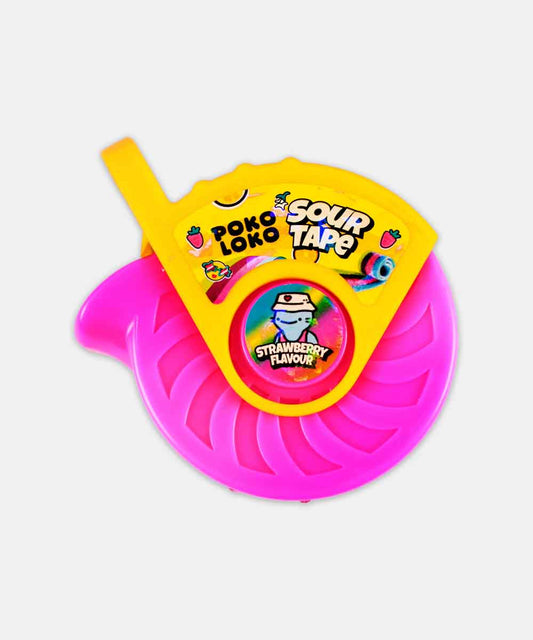 Poko Loko Sour Tape Strawberry Candy 25 Gm