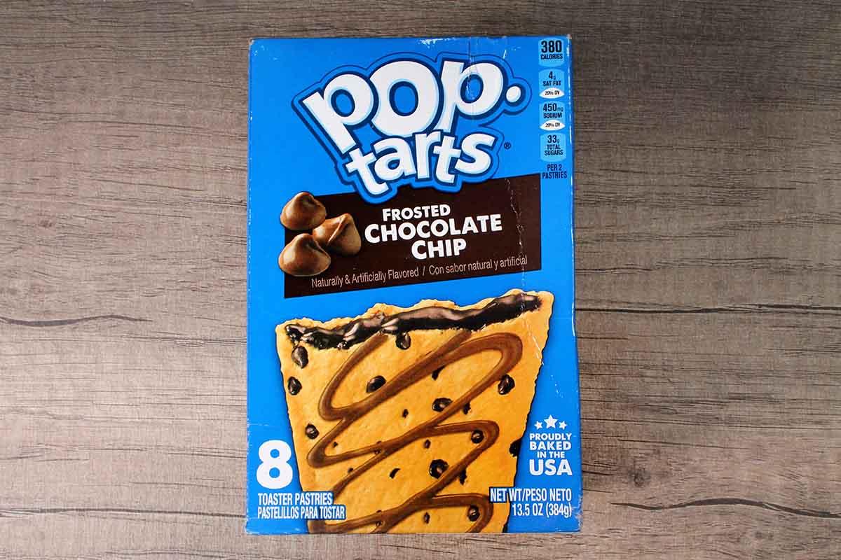 Pop Tarts Frosted Chocolate Chips Cookie Dough 384 Gm
