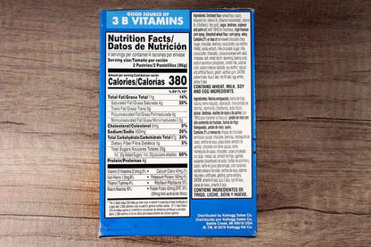 Pop Tarts Frosted Chocolate Chips Cookie Dough 384 Gm