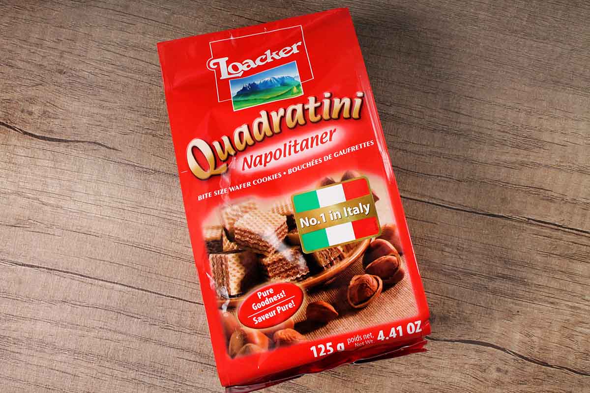 Loacker Napolitaner Wafer 125 Gm