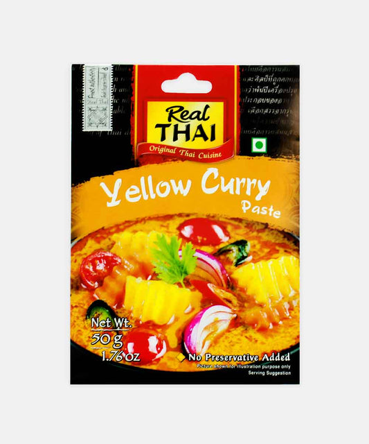 Real Thai Yellow Curry Paste 50 Gm