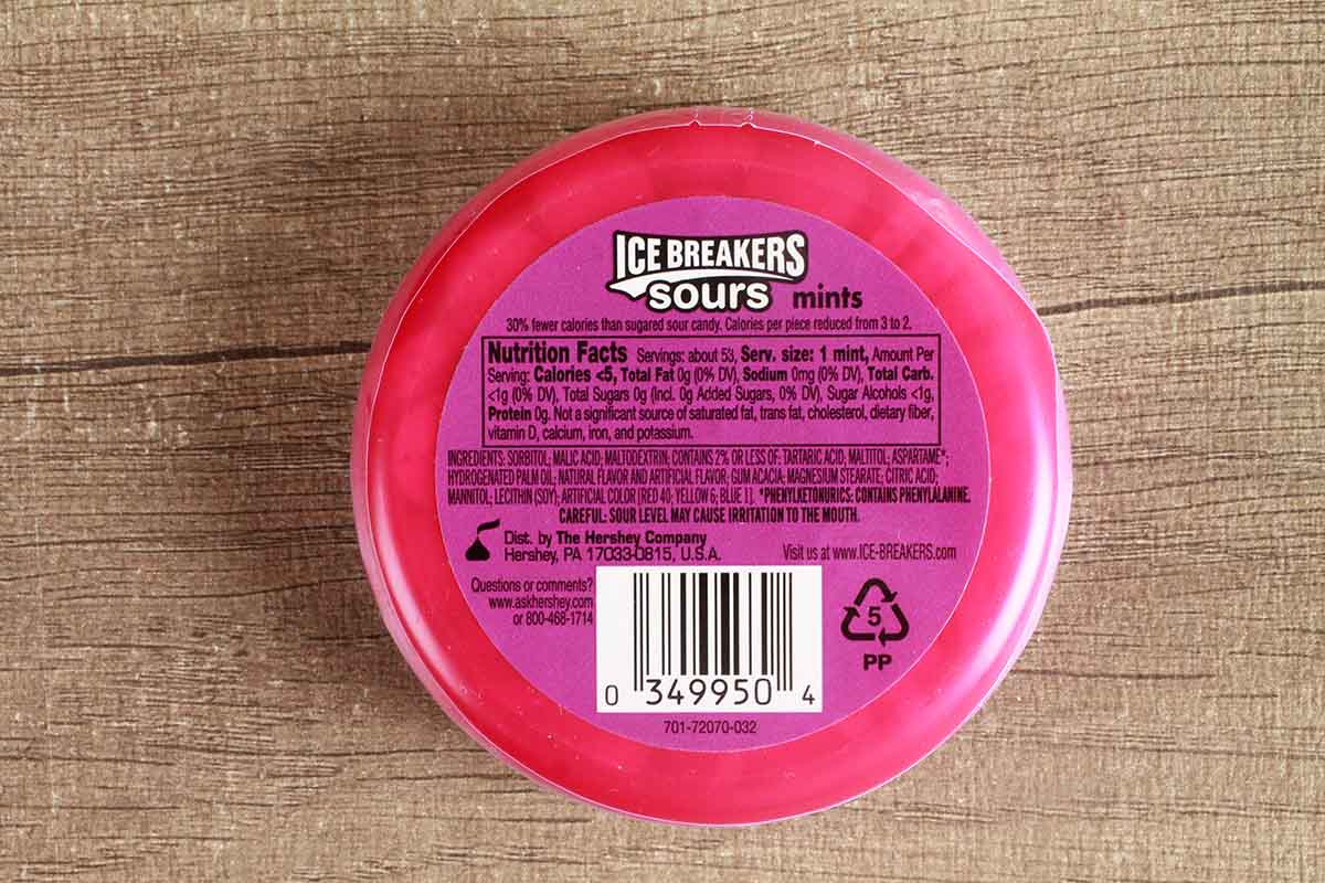 Ice Breakers Mixed Berry Strawberry Cherry 42 Gm