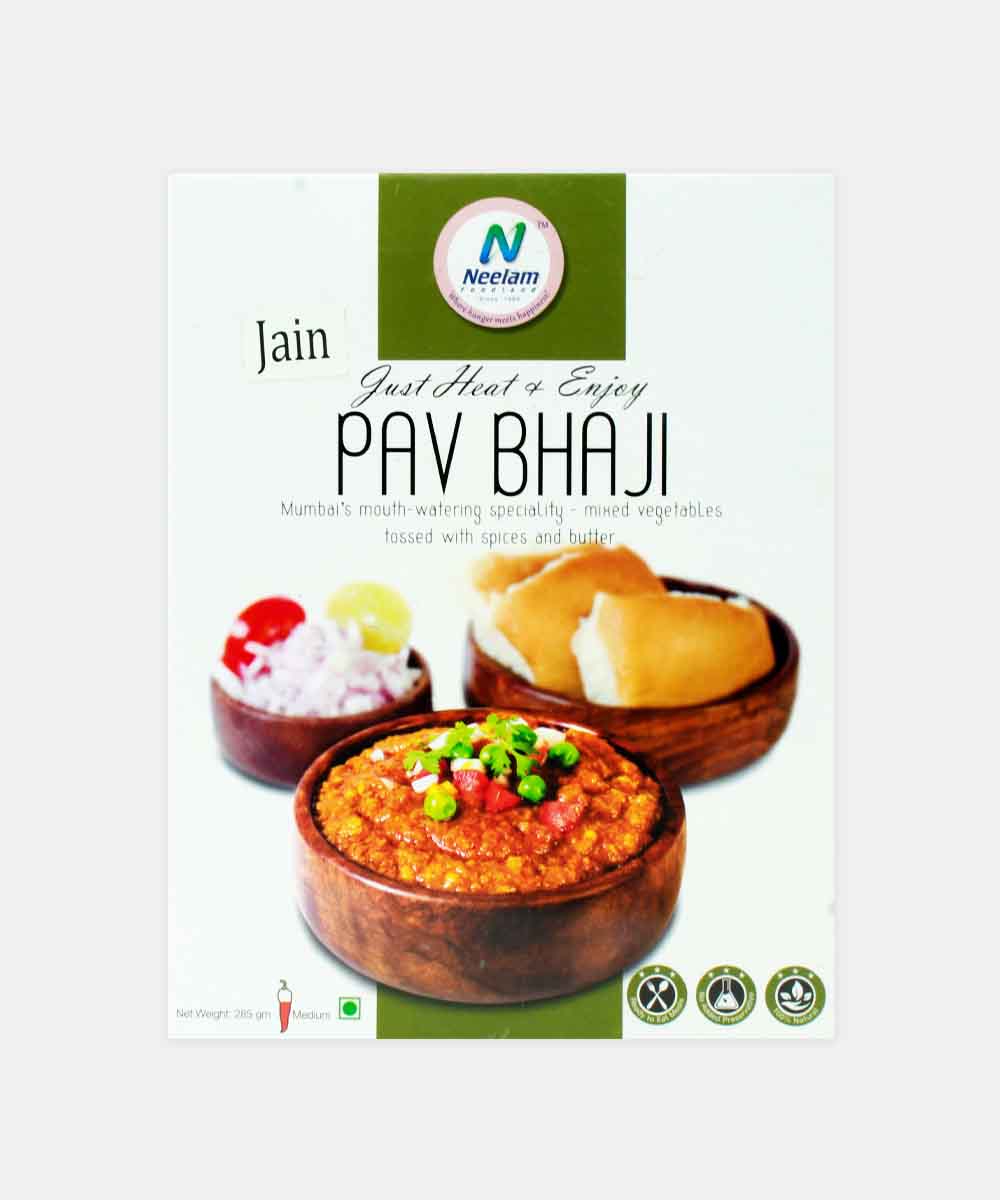 Neelam Jain Pav Bhaji Heat & Eat  285 Gm
