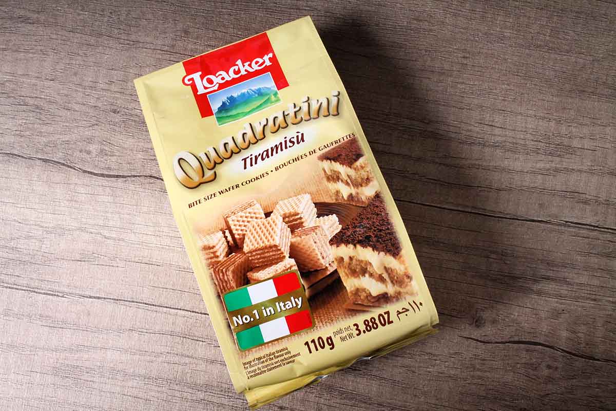 Loacker Tiramisu Wafer Biscuit 110 Gm