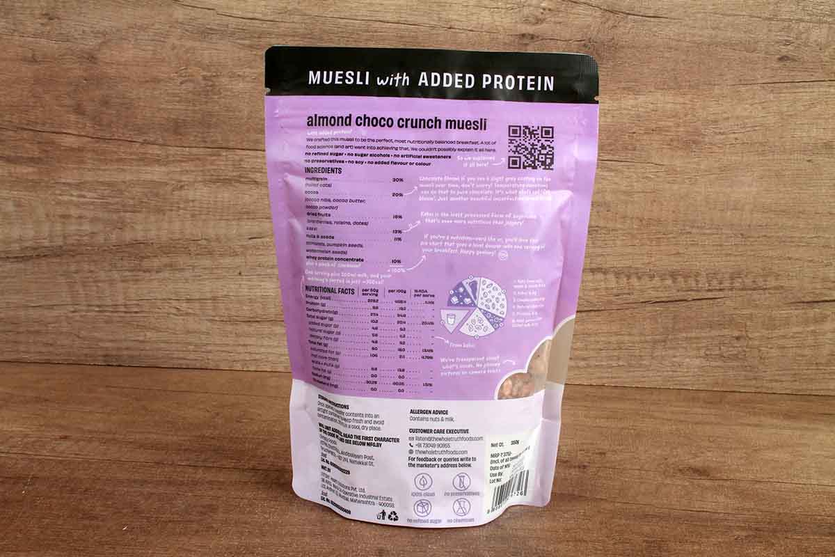 The Whole Truth Almond Choco Crunch Muesli 350 Gm