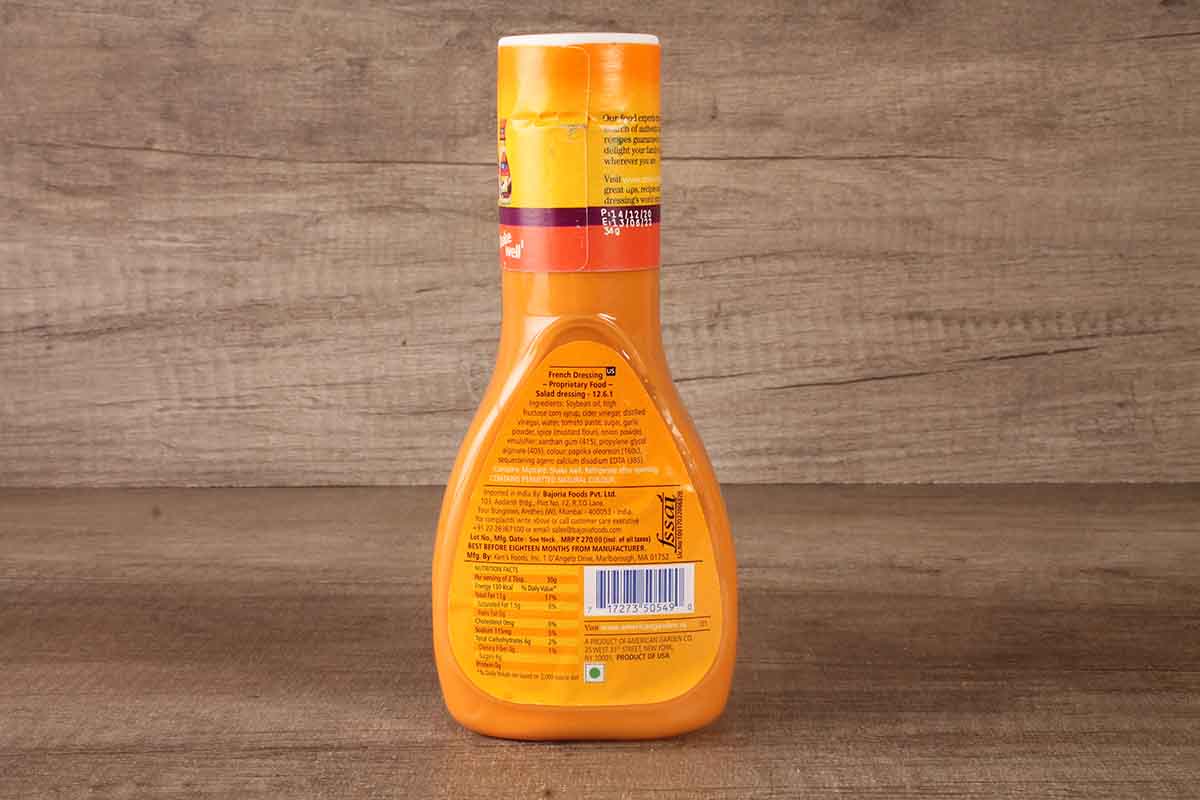 American Garden French Dressing 267 Ml