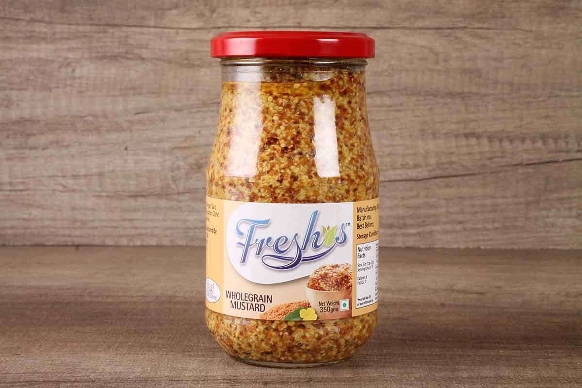 Freshos Wholegrain Mustard 350 Gm