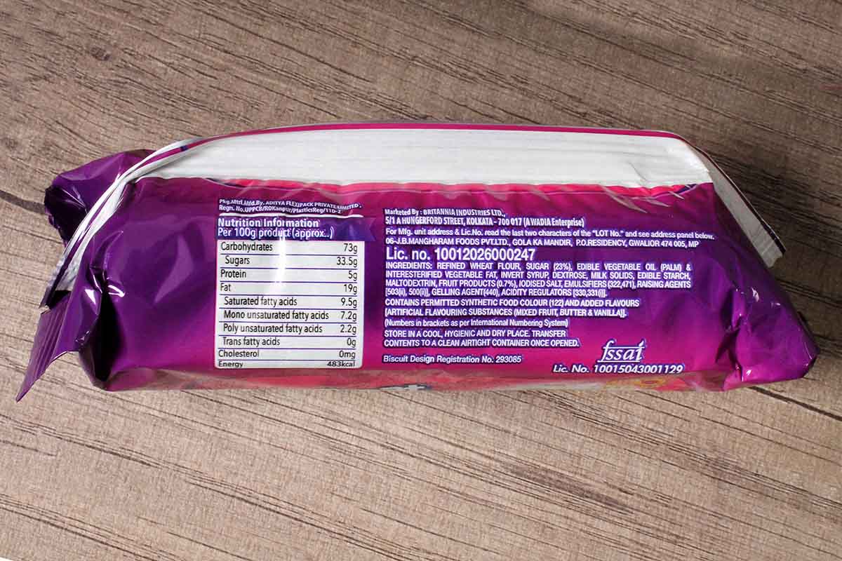 Britannia Jim Jam Biscuits 92 Gm