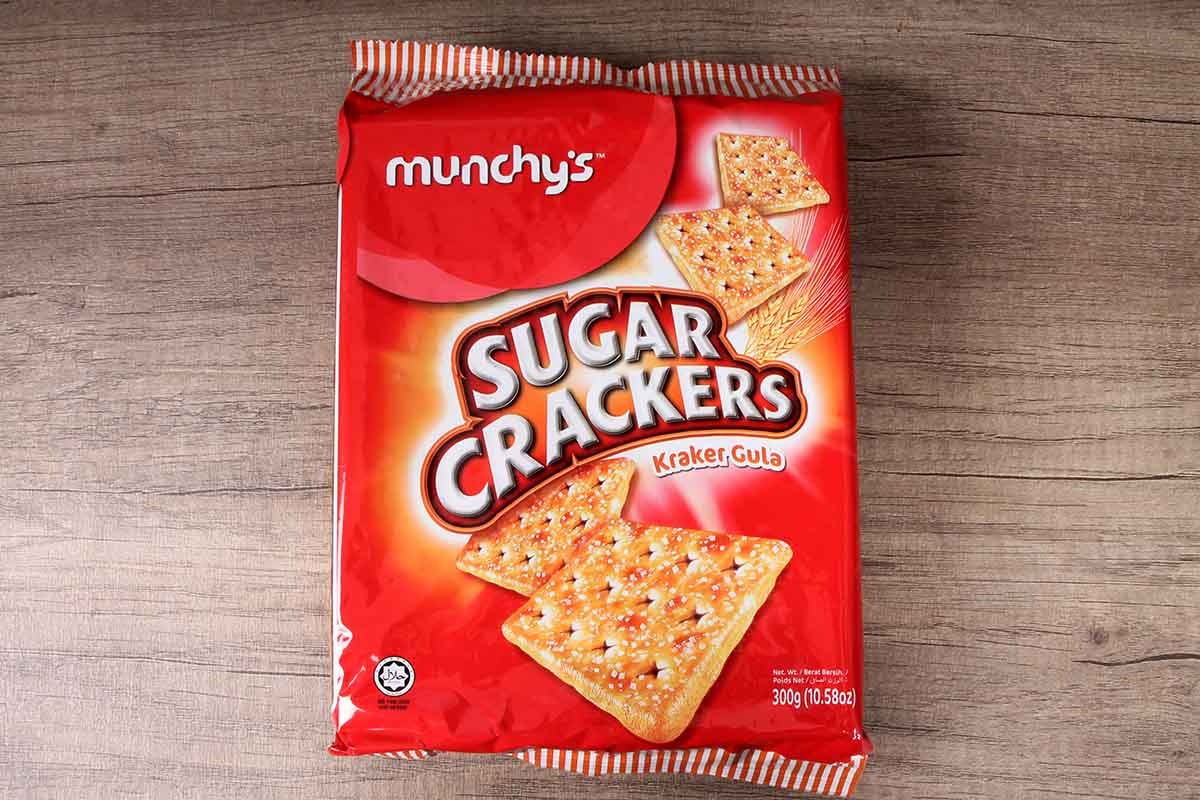 Munchys Sugar Crackers Kraker Gula 300 Gm