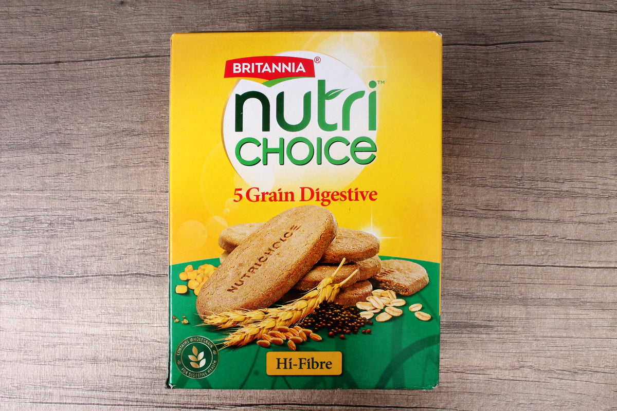 Britannia 5 Grain Nutri Choice Biscuits 200 Gm
