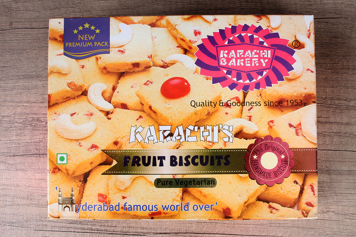 Hyderabad Karachi Bakerys Fruit Biscuits 400 Gm