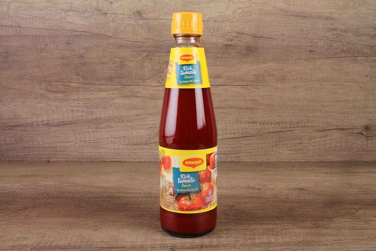 Maggi Rich Tomato Sauce No Onion No Garlic 485 Gm