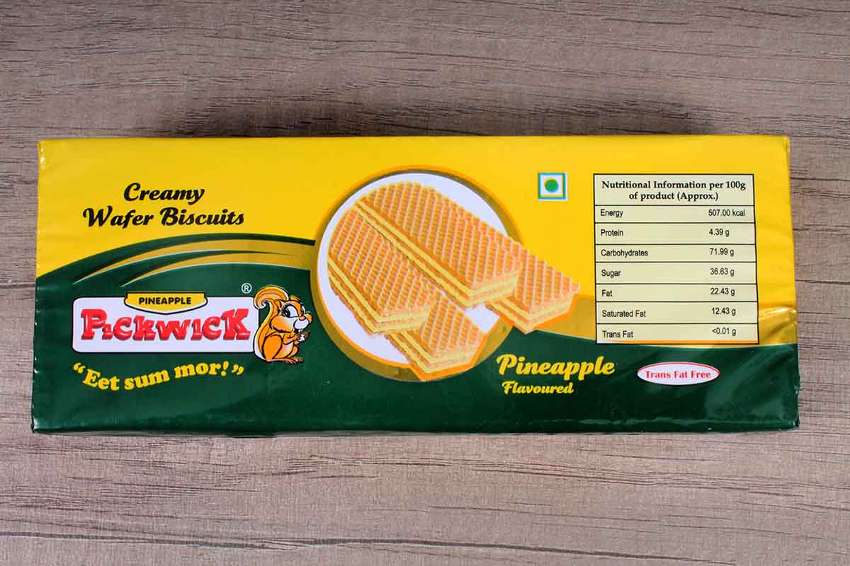 Pickwick Pineapple Biscuits 150 Gm