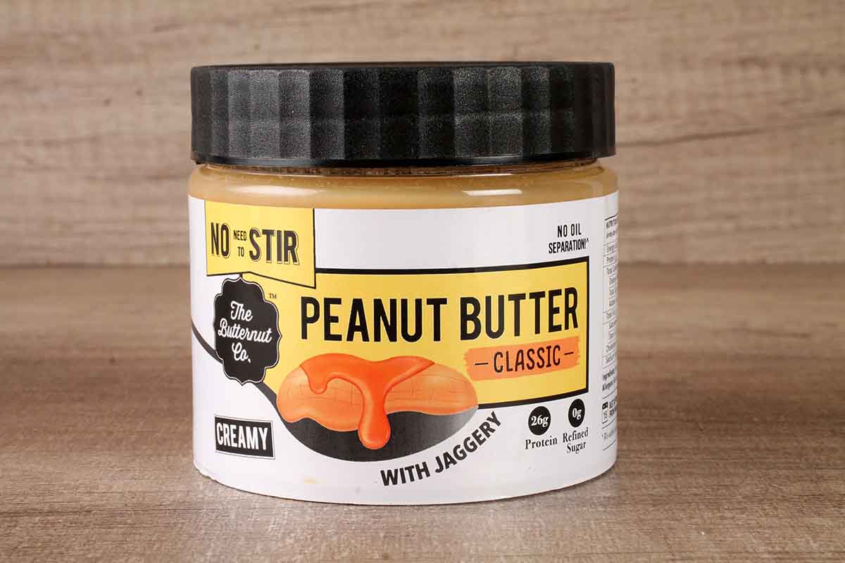 The Butternut Co.Peanut Butter Jaggery Creamy 340 Gm